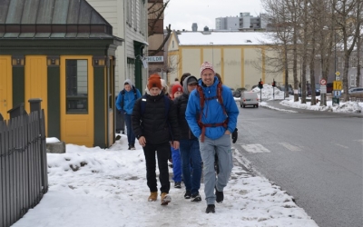 E-klassen på tur til Tromsø