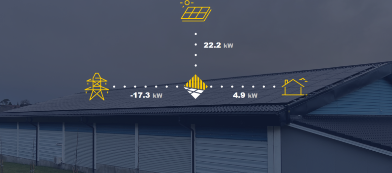 Solcelleanlegget er i drift